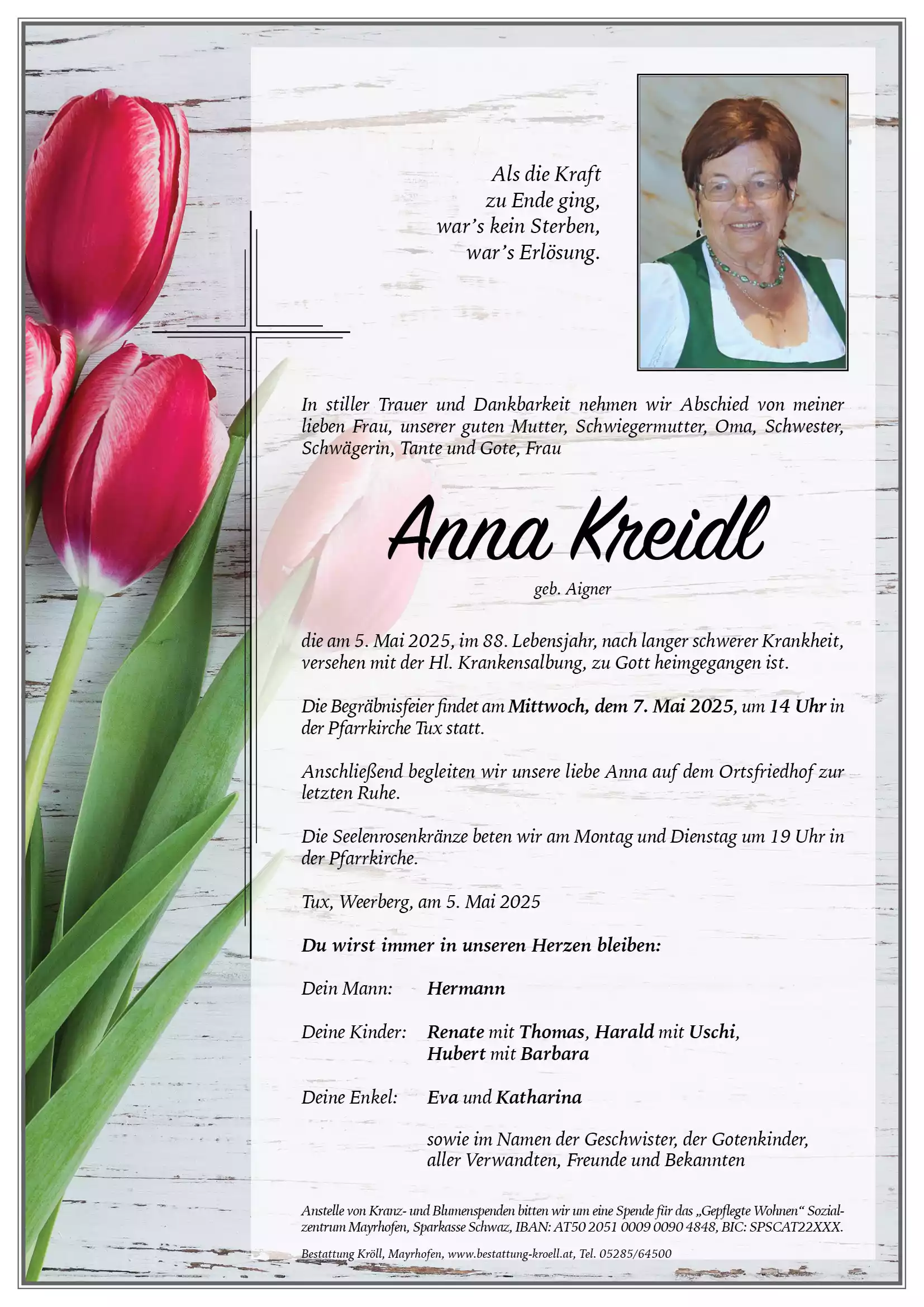 Parte von Anna Kreidl
